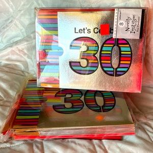 “30” Birthday Invitations Packs